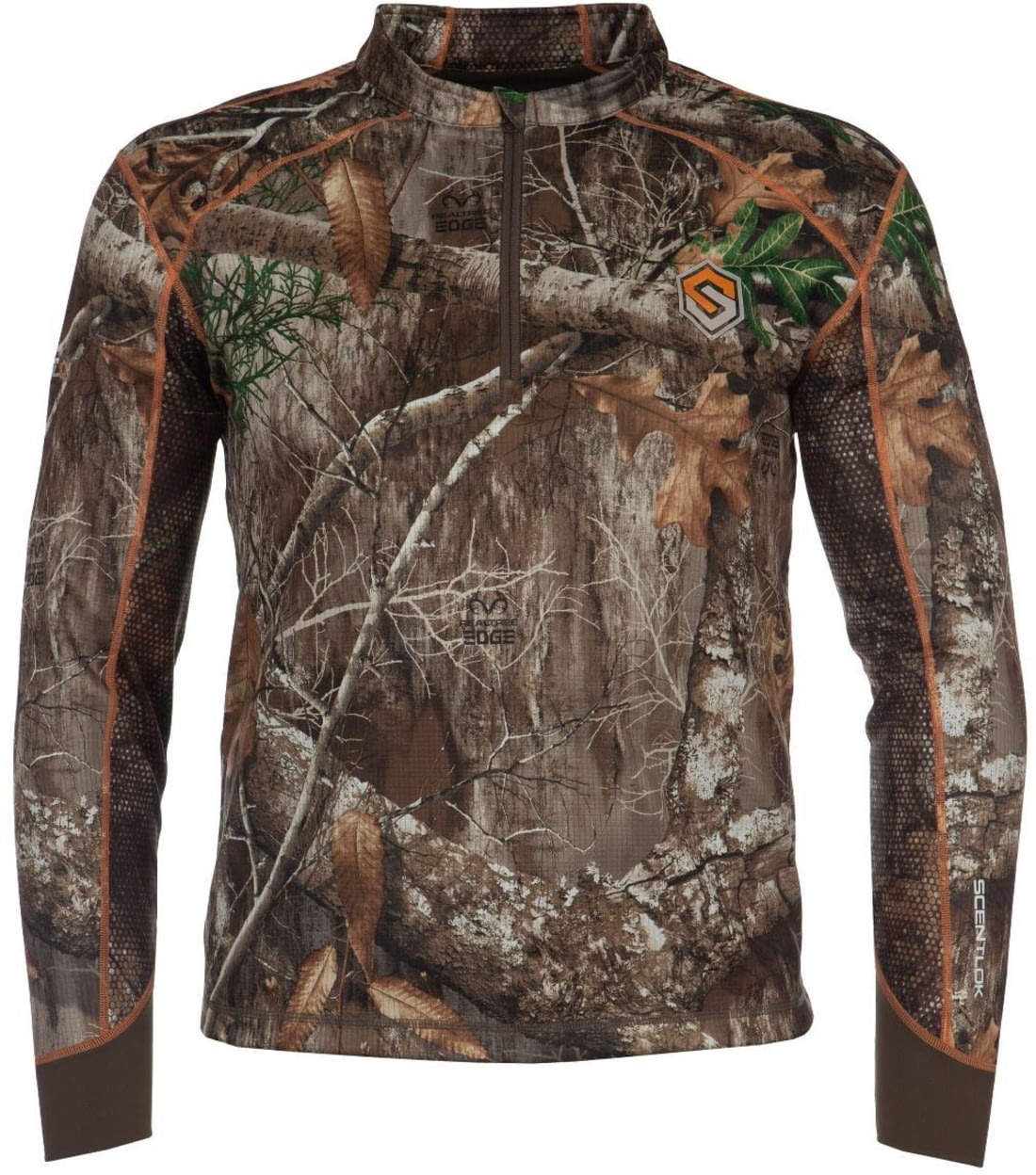 Scentlok Shirt Savanna Aero Attack 1/4 Zip Large Rt-edge | Free ...