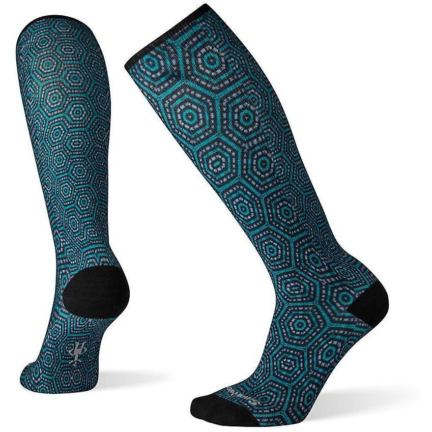 Smartwool Compression HexaJet Print OTC Socks Women's Free
