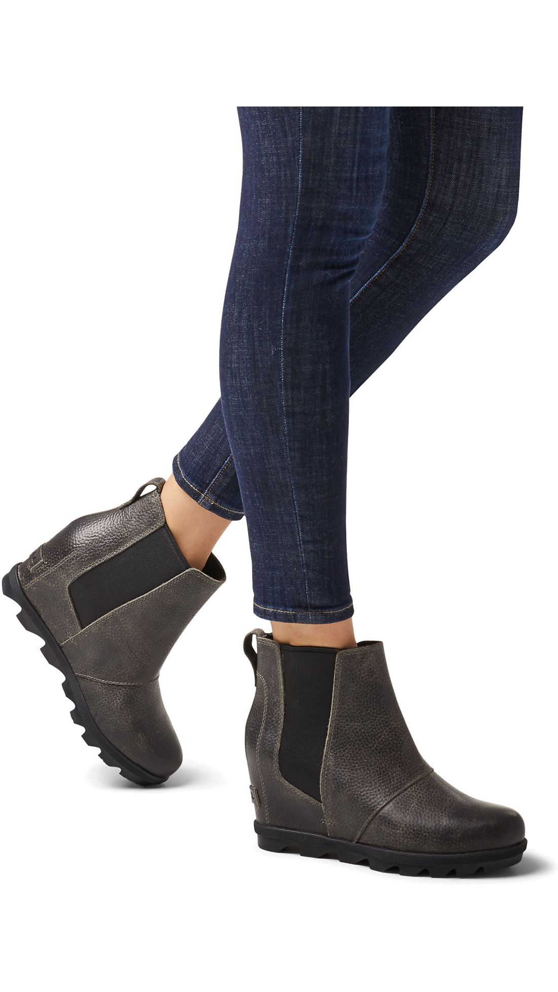 women's joan of arctic wedge ii waterproof chelsea booties