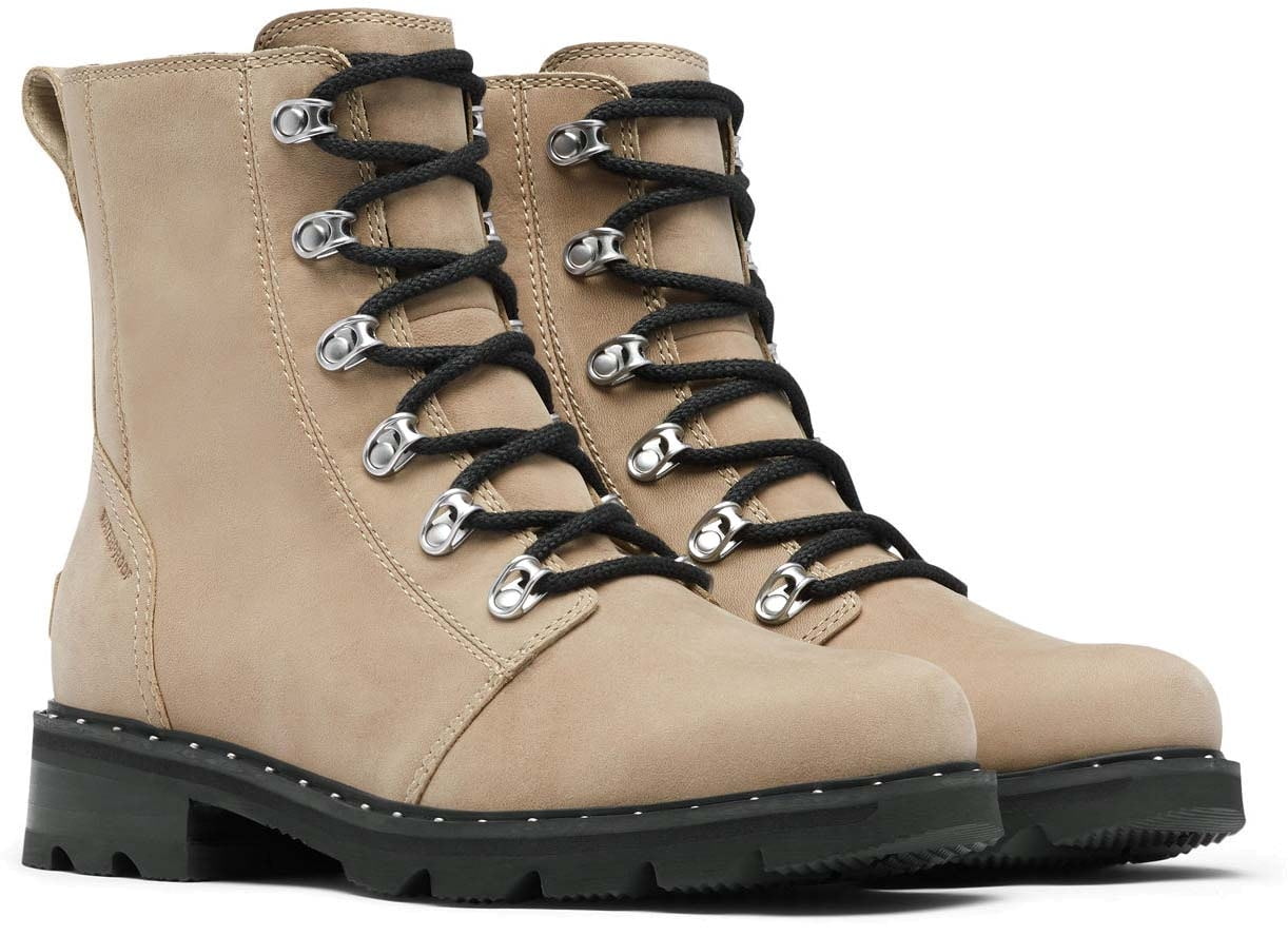 sorel lennox lace women's boots black