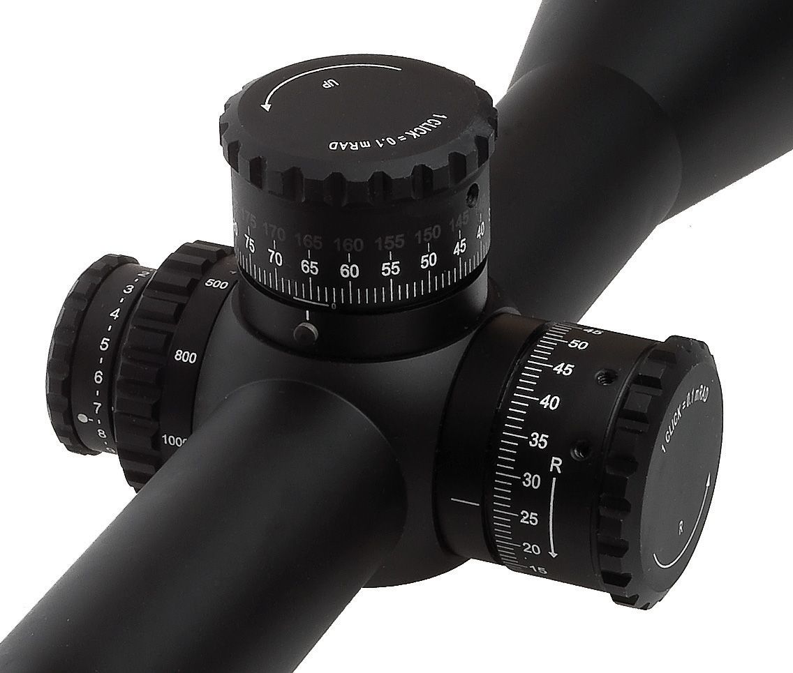 Steiner 416x50 Military & Tactical Rifle Scope, Illuminated G2 MilDot