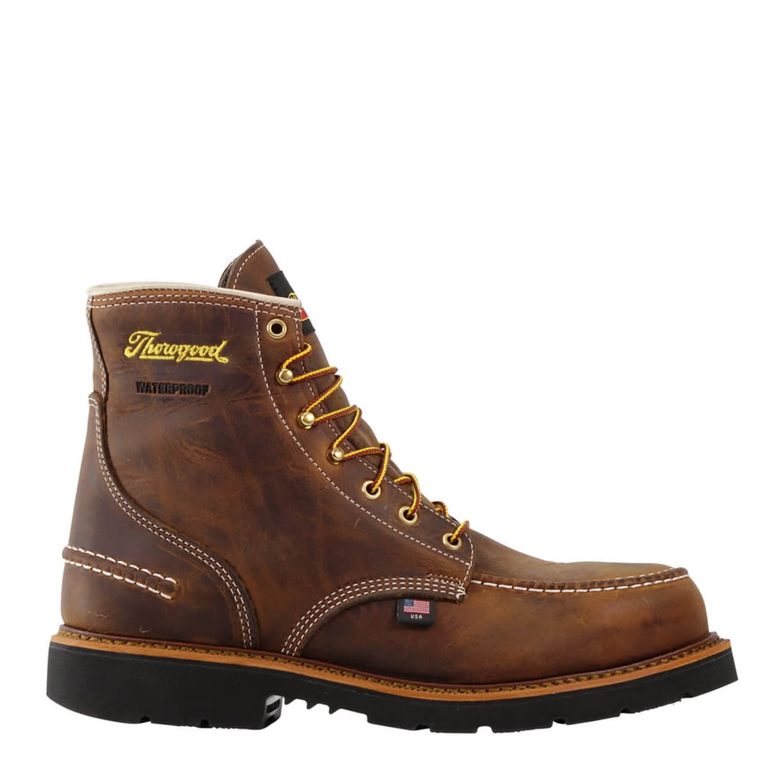 thorogood moc toe crazy horse