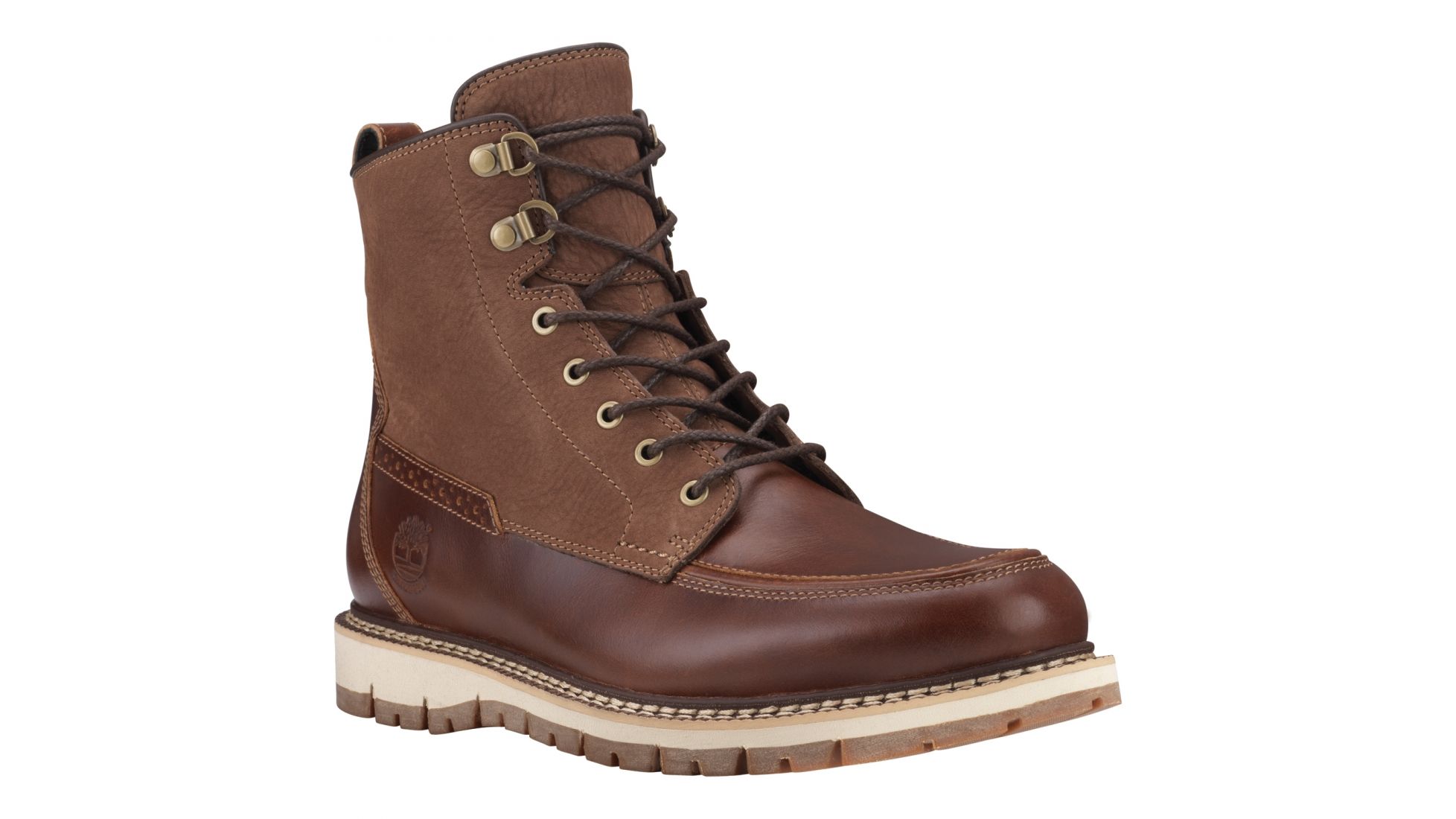 timberland britton hill waterproof moc toe boot