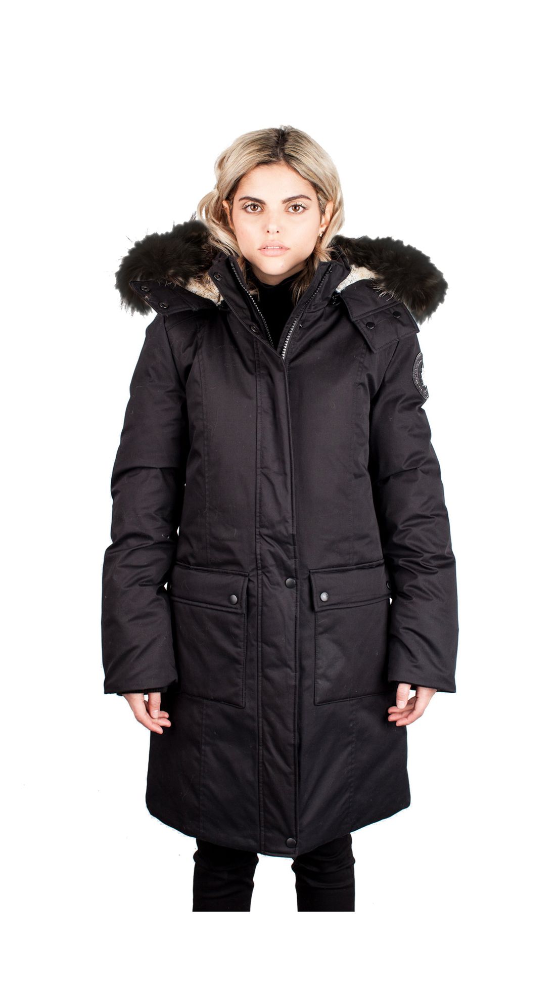 Toboggan Canada Sienna Long Length Down Jacket, Womens | Free Shipping ...