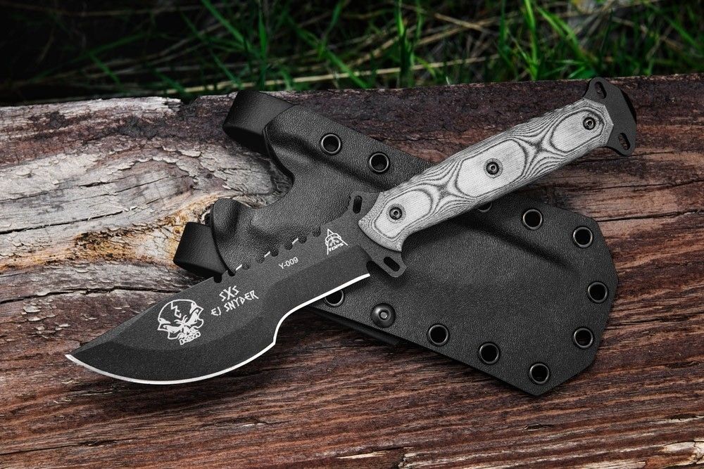 TOPS Knives Skullcrusher's Extreme Sidekick 5.25in Fixed Blade Knife