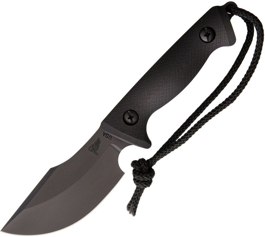 Treeman Combat Knives Path Finder Black Ops Kydex Fixed Blade Knife ...