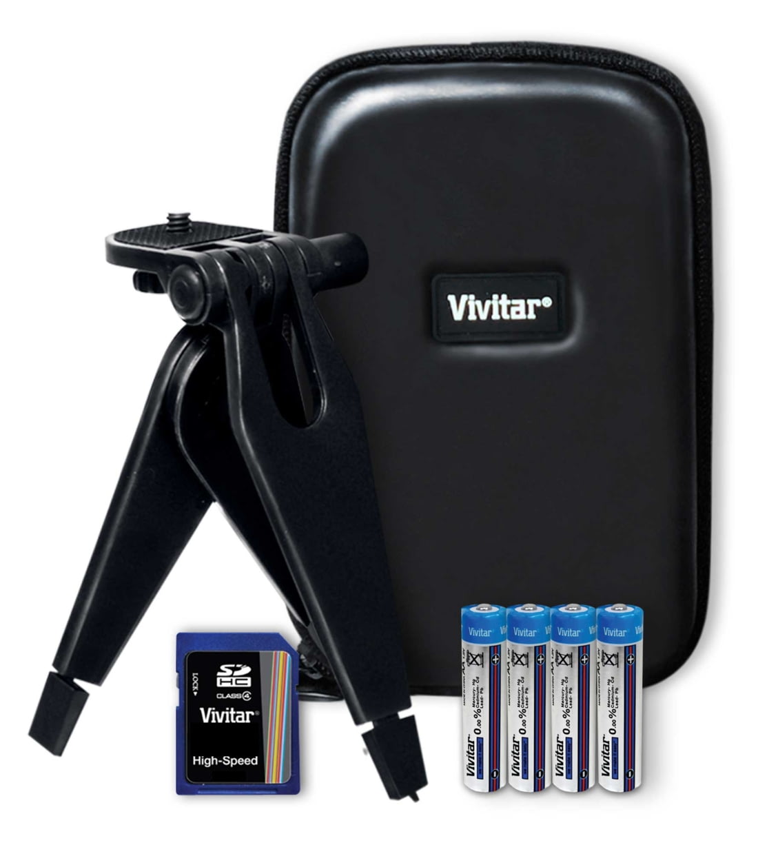Vivitar VIVVT532 Deluxe Memory Kit with 12mp Vivitar Digital Camera