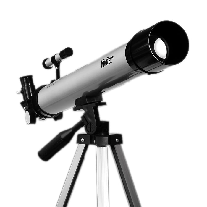 Vivitar 60/120x Refractor Telescope with Full Size Expandable Tripod Vivitar 60/120x Telescope With Full Size Tripod