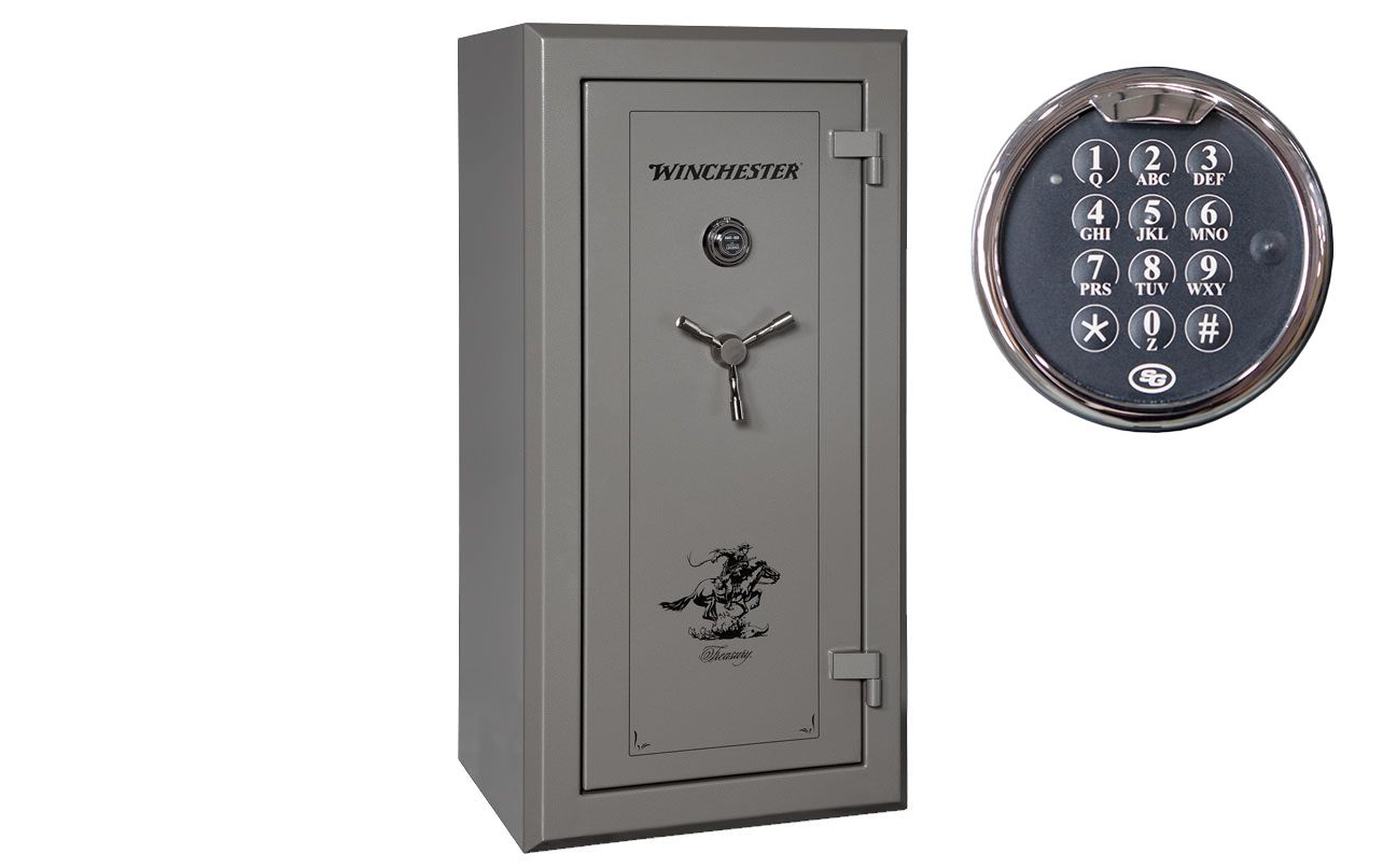 Winchester Safes Treasury 26, 26 Gun Safe, 90 Min Fire Rating